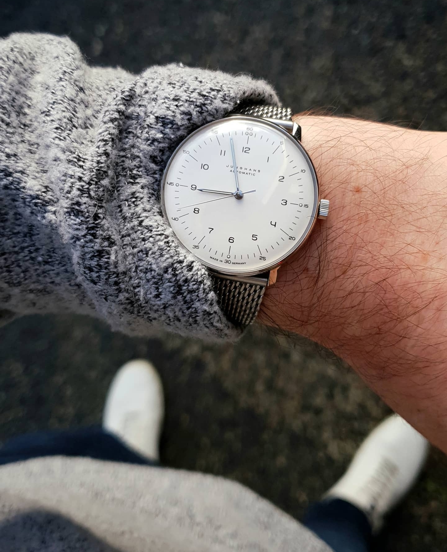 Junghans max bill clearance mesh