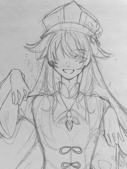 gnsn垢作るか?と思いつつも別に雑多垢だからいいかなという思い、そして落描きのふーたおちゃん。 