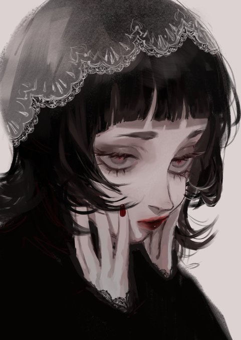 「カラーリップ 赤目」のTwitter画像/イラスト(人気順)