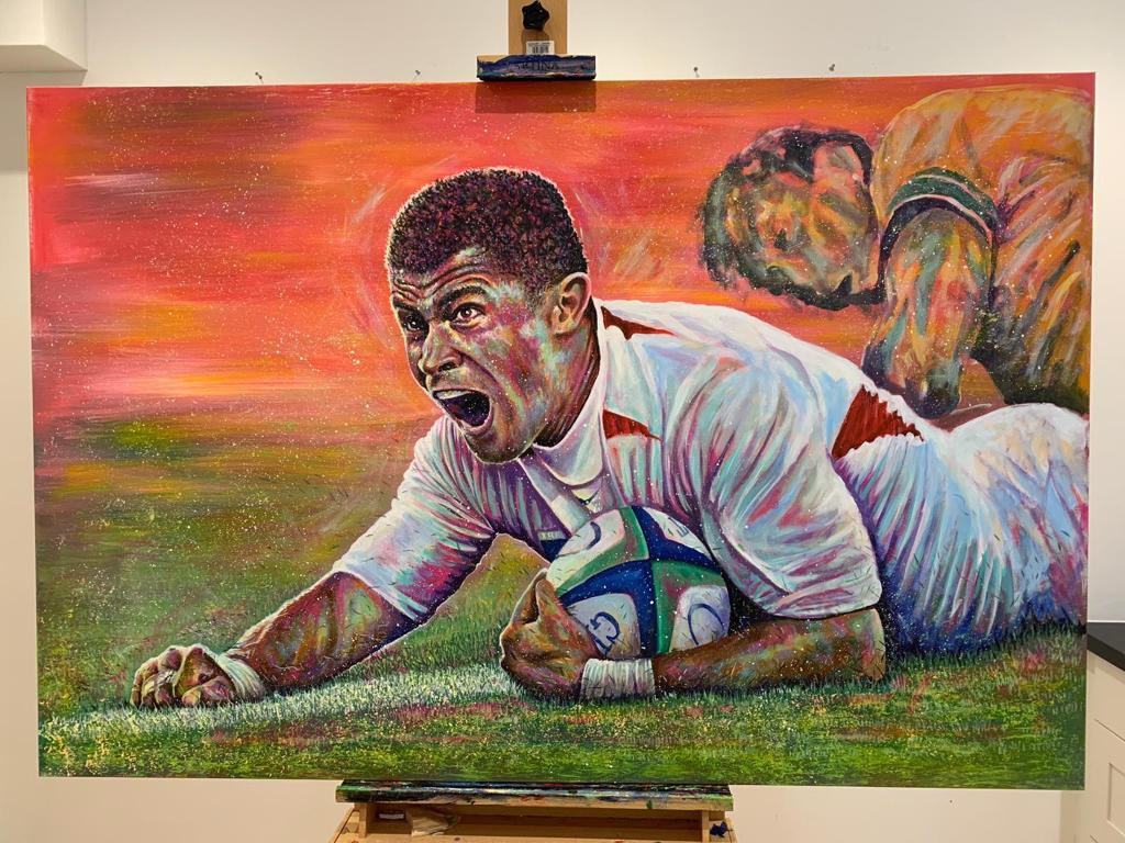 Jason15Robinson's tweet photo. This brings back great memories! Prints are available at https://t.co/EE4sCB7nME. #legendsofrugbydinner in aid of @nordoffrobbins https://t.co/LxqKJrzoOp