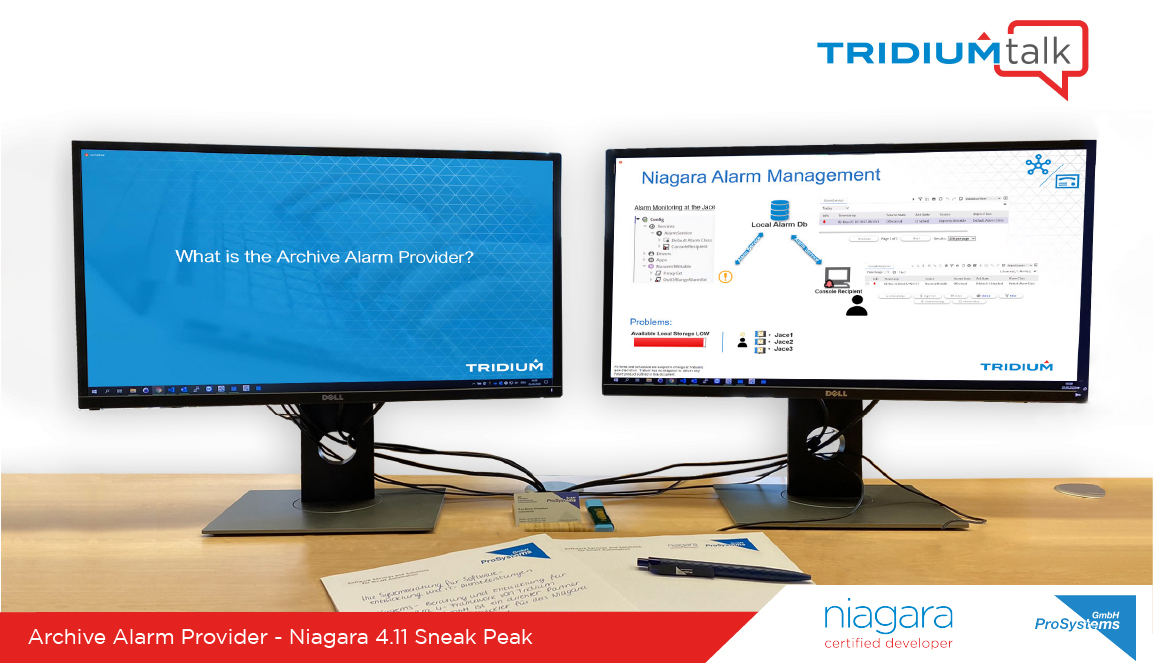 prosystemsgmbh's tweet photo. Als ihr Niagara Certified Developer in Deutschland möchten wir über alles, was Tridium und Niagara betrifft auf dem aktuellen Stand sein. 
Um dies zu tun, nehmen wir regelmäßig an den #TridiumTalks teil, um mehr über diese spannenden Funktionen zu erfahren! #prosystems #niagara4 https://t.co/vJzqVkhMDM