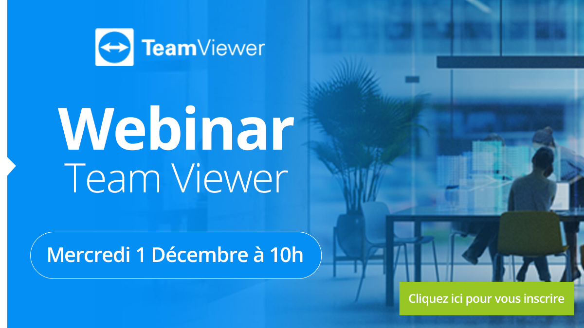 📌 Webinar <a href="/TeamViewer/">TeamViewer</a>  :
📆1er Décembre 2021 à 10h
👇 Lien d'inscription 👇
public.d2b.com/campagne/?url_…