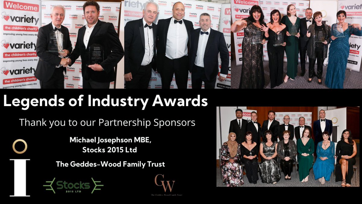 VarietyNW's tweet photo. The #LegendsofIndustryAwards back in style in Manchester @Variety GB wants to thank @mjstocks1 & Geddes-Wood Family Trust partnership sponsors & award sponsors for @jamesmartin chef Culinary Arts and @theNolans #legend @VarietyGB #industry #awards #recognition #manchester https://t.co/GO1ouPmIKF