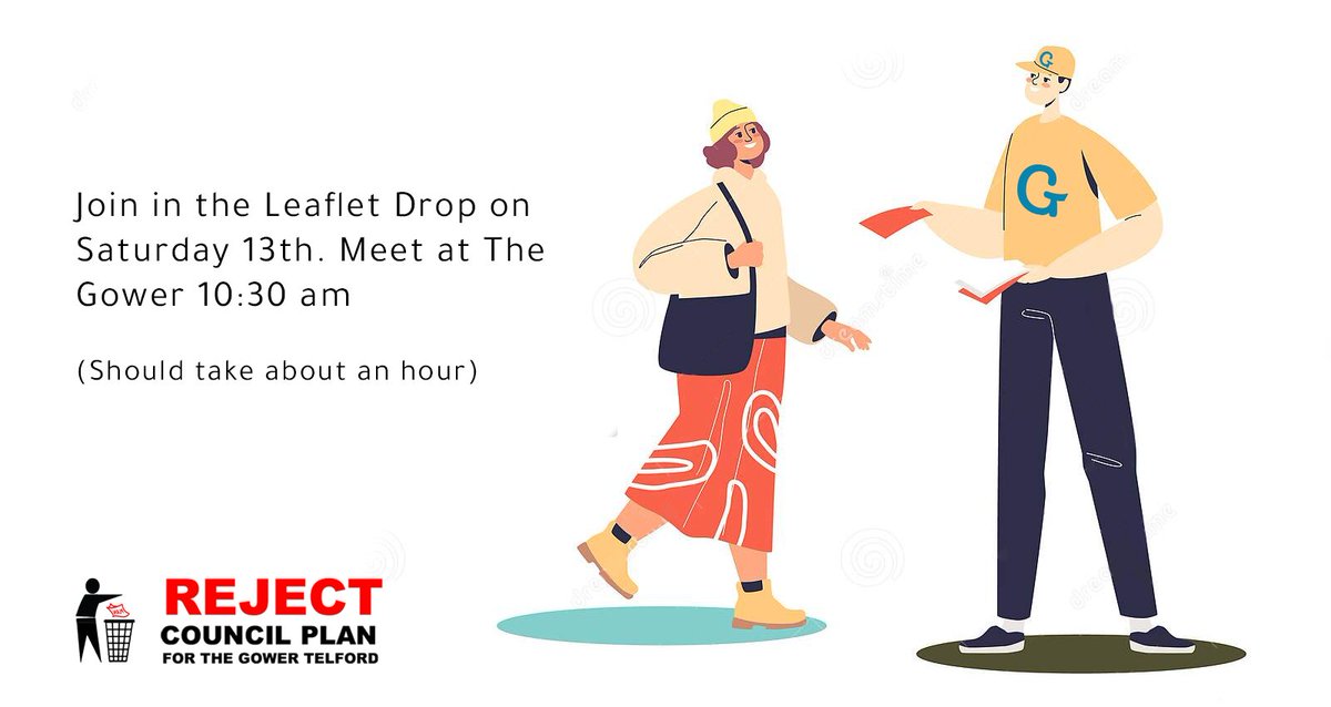 The planning committee meeting considering The Gower should be on Wednesday next week. If you want to lend a hand delivering some leaflets meet at the Gower, 10:30 am on Saturday.
<a href="/LynneShepherd/">Lynne Shepherd</a> <a href="/StGpartnership/">StGeorgesPartnership</a> <a href="/LoveStGeorges/">StGeorges</a> <a href="/Rich4StGeorges/">🇺🇦Richard Overton 🏴󠁧󠁢󠁥󠁮󠁧󠁿🌈🐈‍⬛</a>