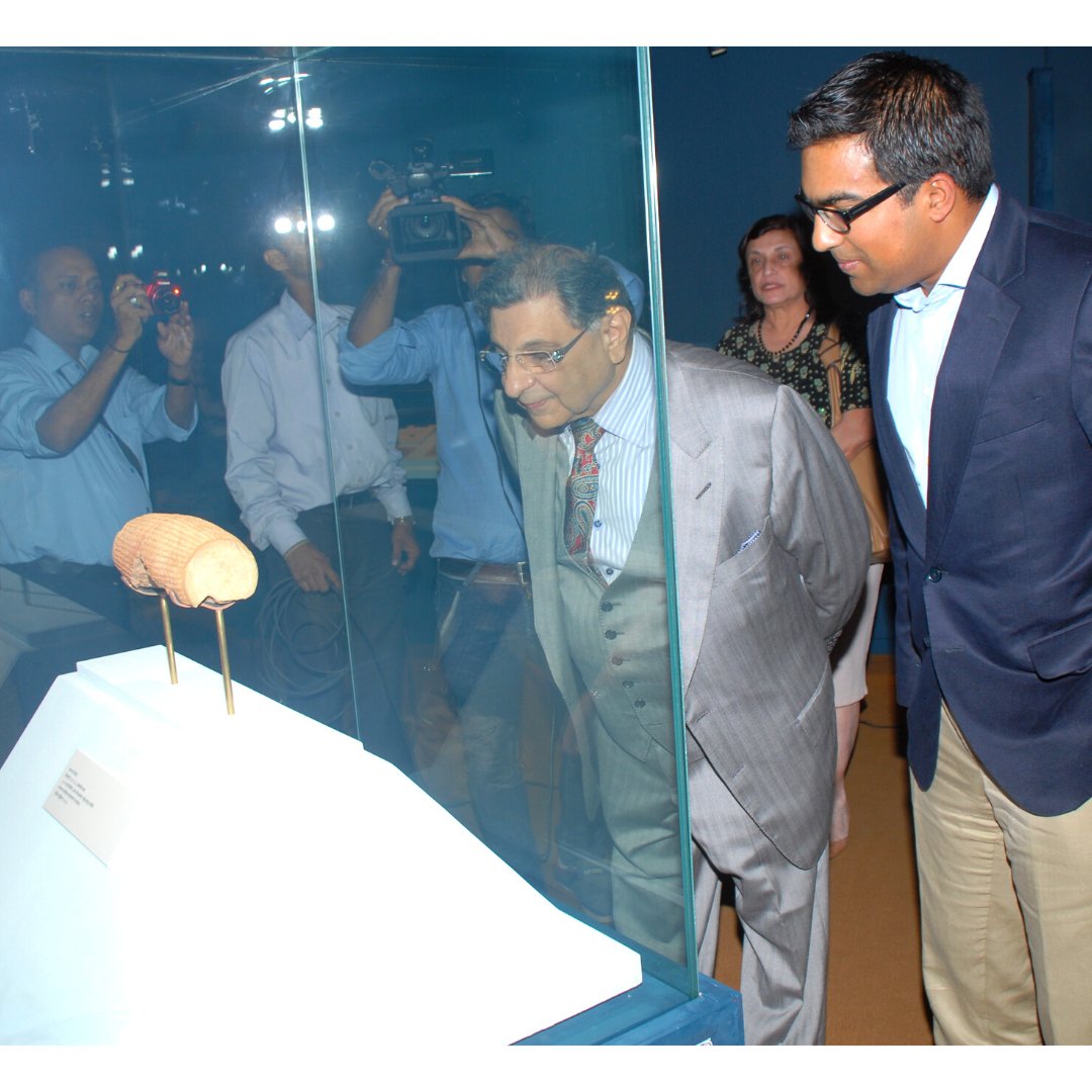 CSMVSmumbai's tweet photo. The exhibition was organised by The British Museum and CSMVS in partnership with Sir Dorabji Tata Trust, Sir Ratan Tata Trust and Navajbai Ratan Tata Trust.
#CSMVS100 #CSMVSMumbai #100yearsofhistory #100yearsofstories #100yearsofideas (2/2) https://t.co/wHALSq7qr5