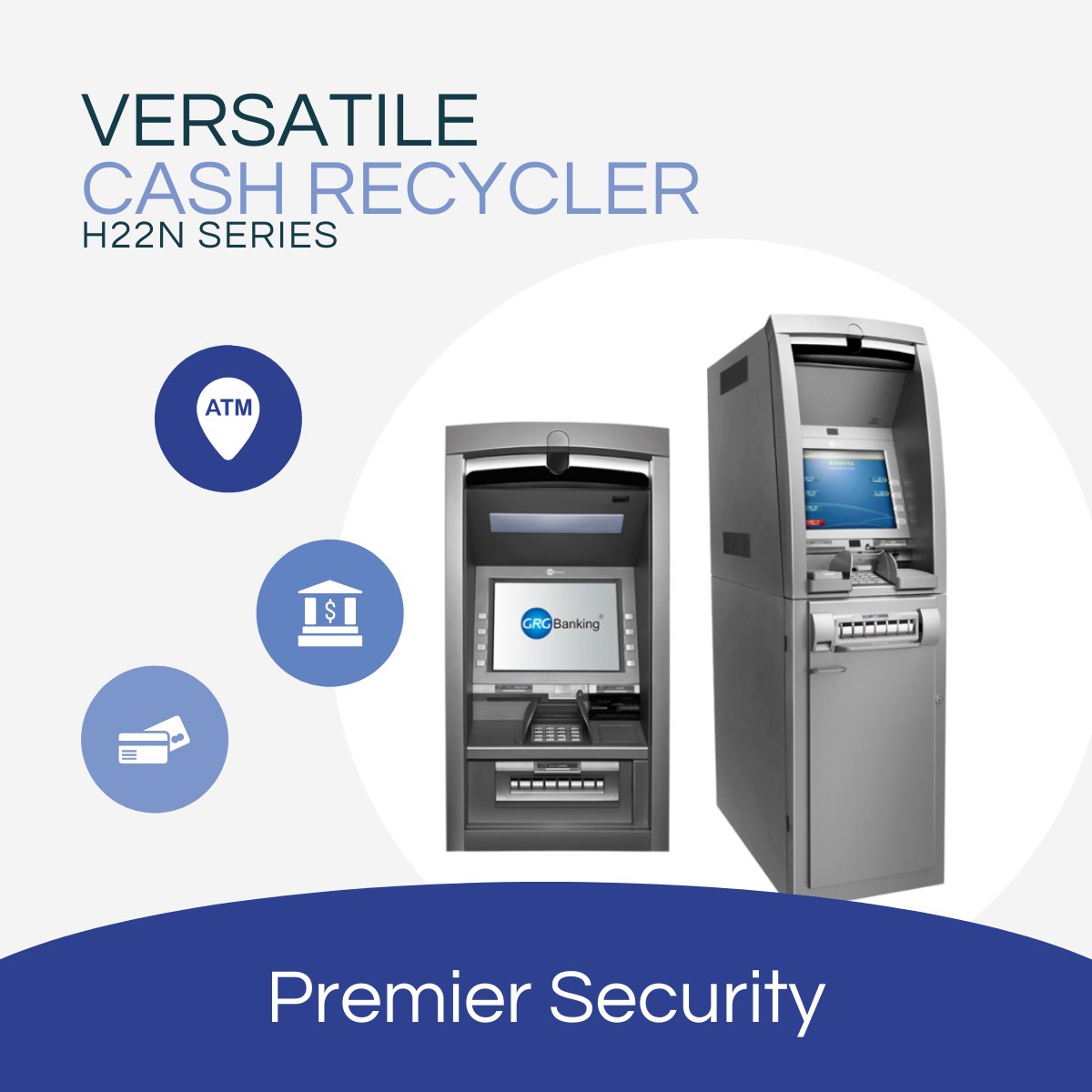 Informaticshlds's tweet photo. Built-in anti-skimming and anti-cash-trapping solutions, wide-range customer awareness mirror, biometric authentication, high-resolution security cameras and DVR guarantee a more secure transaction environment for customers. #CashRecycler #ATM #DigitalBankingSolution https://t.co/kNkCN7jHjx