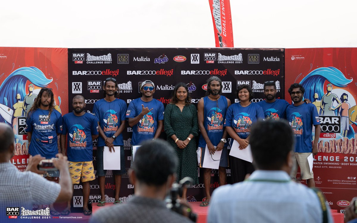 faramanthaa's tweet photo. Thank you to our judge's panel, beach marshals, and the commentator for the great work and enthusiasm you've shown throughout the challenge.

#bar2000faramanthaachallenge2021 #Bar2000mv #FaramanthaaMoments #Faramanthaa2021 #Bar2000 #SalhiCoffeeEh #Surfing #Bodyboarding #Swimming https://t.co/Q2CaCGzSDJ