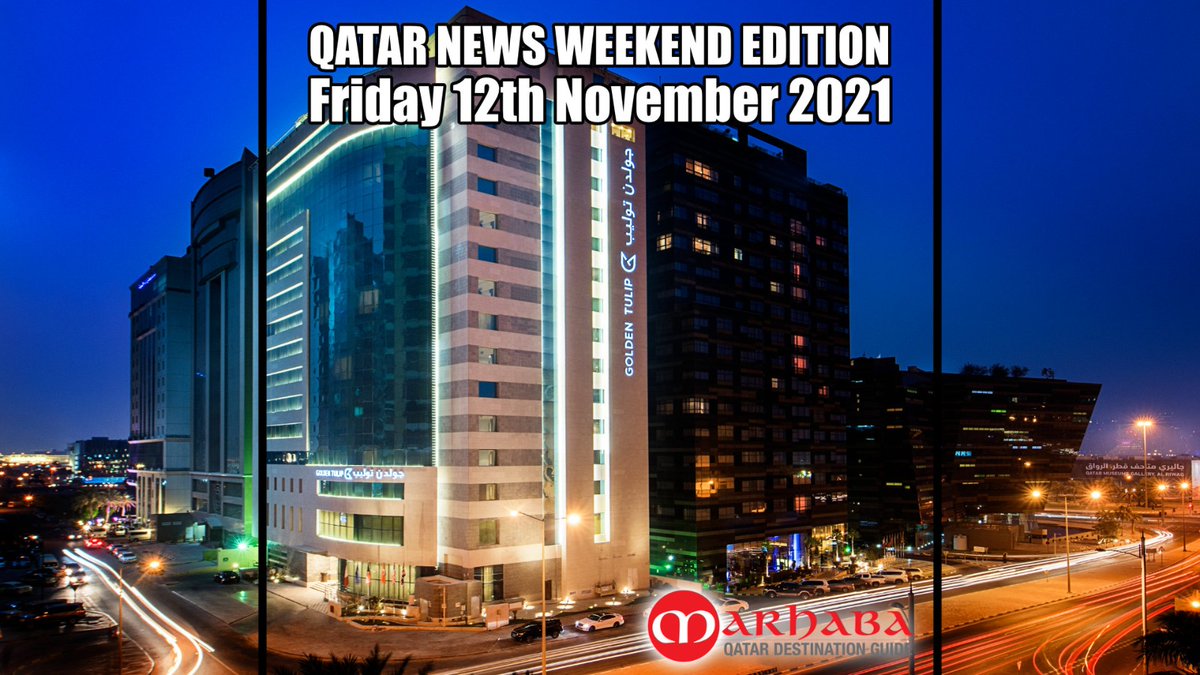 MarhabaQatar's tweet photo. Here's a recap of this week's biggest updates in #Qatar brought to you by Qatar Quick and Marhaba Information Guide. This week's episode was shot at the @GoldenTulipDoha.
Watch here: https://t.co/1QtgDRCF4v
#Marhaba #MarhabaQatar #QatarDestinationGuide #QatarQuick @iCandy_pw https://t.co/bNUcAFOr8i