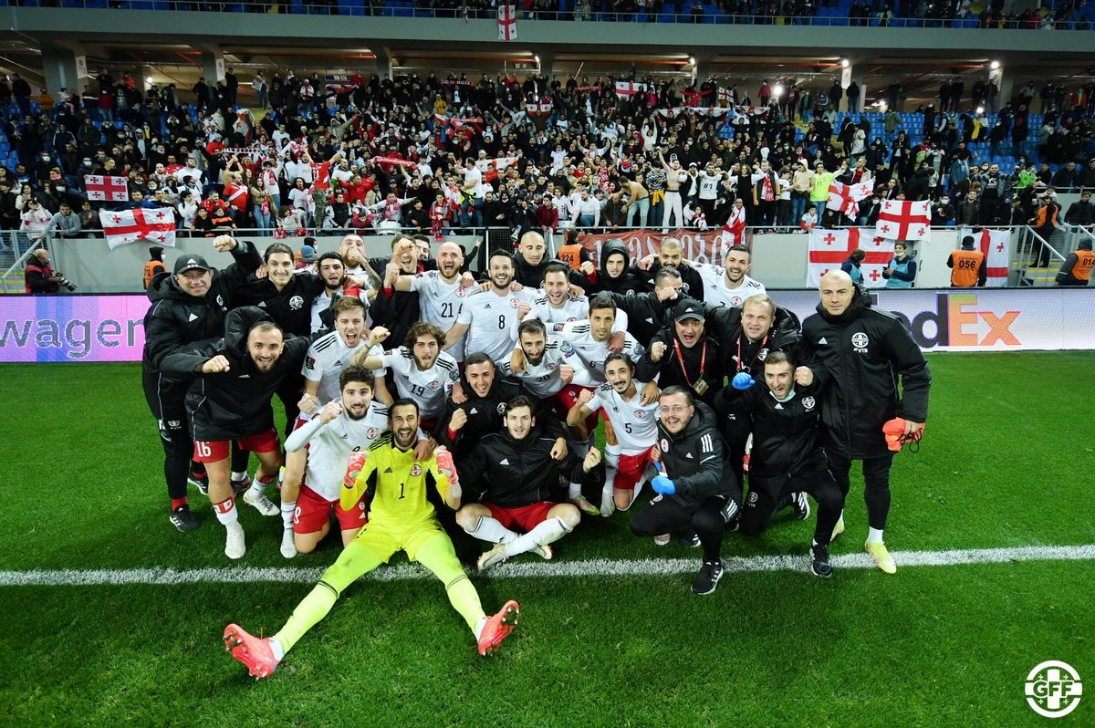 GeorgiaGff's tweet photo. ⚽️ ძდ: 🇬🇪 საქართველო 2⃣-0⃣ შვედეთი 🇸🇪  
⚽️ FT: 🇬🇪 #GFF 2⃣-0⃣ Sweden 🇸🇪 

📰 მატჩის მიმოხილვა: https://t.co/QBlJLROGdk 🇬🇪 

#GFF #GEOSWE https://t.co/FK5QmCjRNn