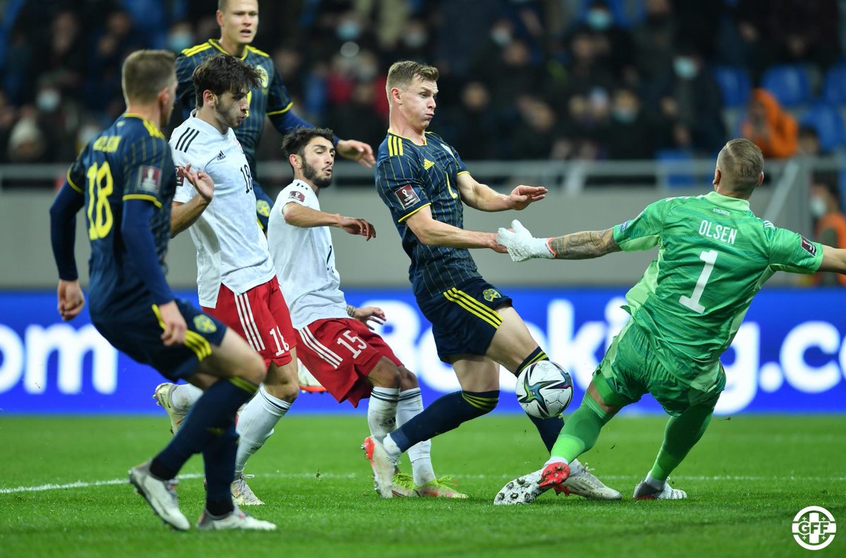 GeorgiaGff's tweet photo. ⚽️ ძდ: 🇬🇪 საქართველო 2⃣-0⃣ შვედეთი 🇸🇪  
⚽️ FT: 🇬🇪 #GFF 2⃣-0⃣ Sweden 🇸🇪 

📰 მატჩის მიმოხილვა: https://t.co/QBlJLROGdk 🇬🇪 

#GFF #GEOSWE https://t.co/FK5QmCjRNn