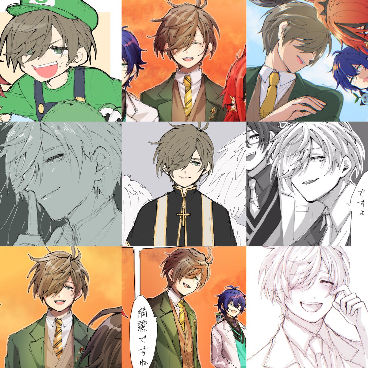 あまり描かないからないけどエバさんまとめ✍️ 