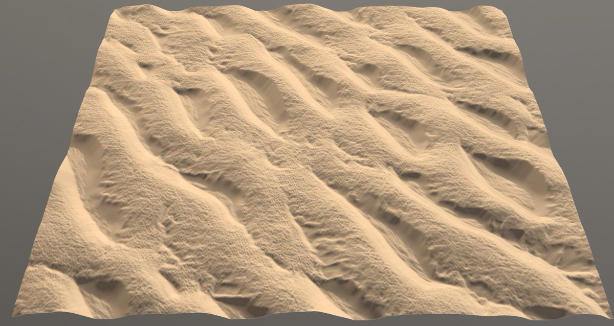 Dune Solver for #Houdini version 5 is coming.  This will now take into account wind speeds for more realism as well as being deterministic and a bit less hacky.  Using atomic_inc in #opencl to handle my write collisions now.