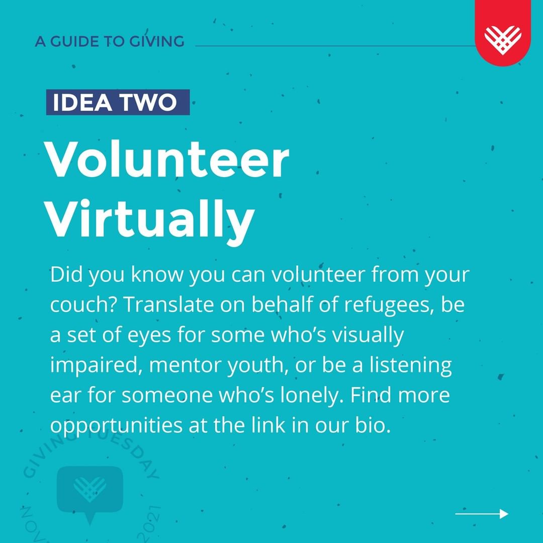 GivingTuesdayLR's tweet photo. Wondering what steps you can take to give back?Look no further 👉
#GivingTuesday https://t.co/eweIo9WdAm