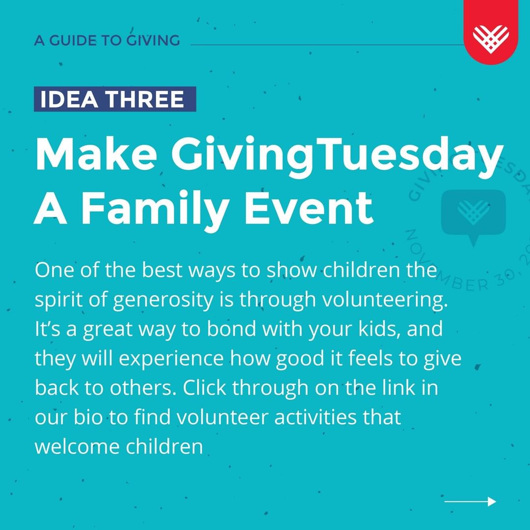 GivingTuesdayLR's tweet photo. Wondering what steps you can take to give back?Look no further 👉
#GivingTuesday https://t.co/eweIo9WdAm