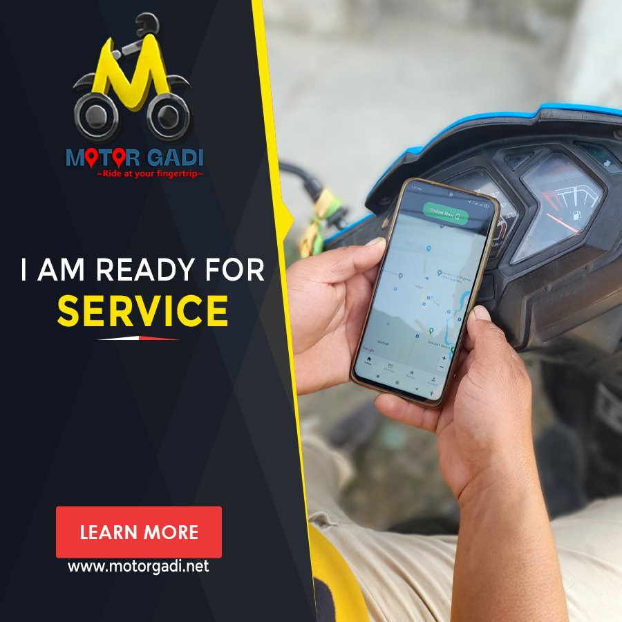 Reach your destination on time with Motor Gadi Rides! It's safe, reliable, convenient, and affordable.
🏍🏍🛵
#MotorGadi #RideSharing #Smartpeople #Emergency
#AirportService #itahari #Biratnagar #Dharan #Damak #Birtamod
#Pokhara #Birgunj