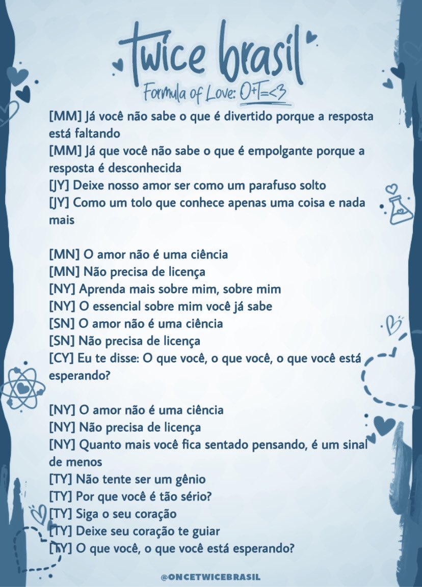 Letras e traduções de TWICE (트와이스) - PT-BR