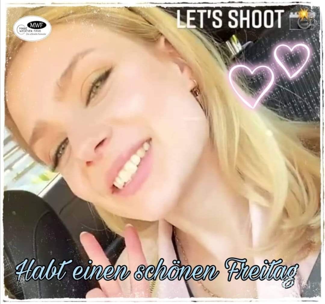 Guten Morgen ihr Lieben 😃
Wir wünschen euch allen und unserer Marie einen schönen Freitag ❤️🙏🏻
Bleibt bitte gesund und passt gut auf euch auf 😊 

#mariewegener #marie #wegener #deutschland #germany #teammarie #forevermarie #pop #germansinger  #greatvoice #spotify #youtube