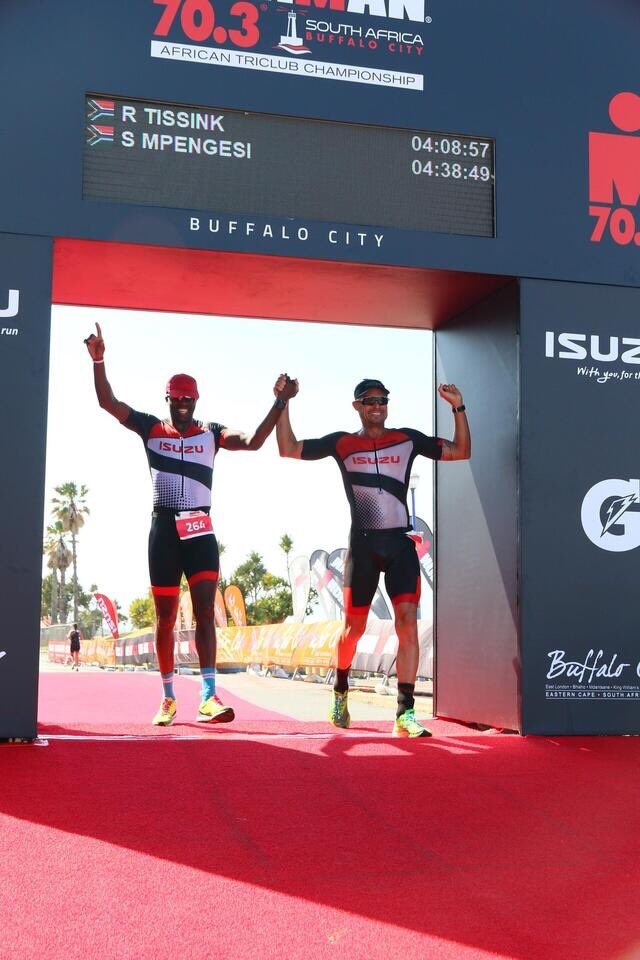 There's nothing better than the feeling of crossing that finish line💪 Only 9 days to go now... 

#ISUZU #triathlon #citypaintandtool #IsuzuSA #withyouforthelongrun #PWHarveymocks #32Gi