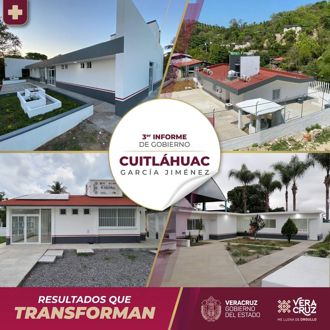 Con obras de mantenimiento y rehabilitación de los Centros de Salud hemos llevado a población de nuestro estado #ResultadosQueTransforman, haciendo posible que localidades que antes se encontraban marginadas tengan atención médica digna.

#3erInformeCGJ