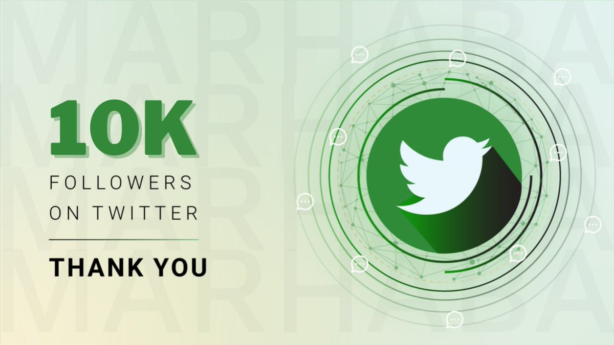 MarhabaDeFi's tweet photo. Drum Rolls! 🥁🥁🥁

#MRHB #DeFi Twitter community has surpassed 10k followers. Big thanks to our supportive community, this is a great milestone for us. 🎉

Fun fact: It took us less than a week to move from 5k to 10k followers. The support is massive ❤️‍🔥🚀
#ethicalDeFi #crypto https://t.co/QTvnVyYMPy