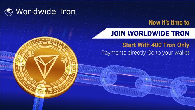 worldwidetron's tweet photo. At #worldwidetron, we believe that we can change the world, and we want you to be a part of it.
Become a part of the @worldwidetron revolution and help build a better future

#tron #bitcoin #blockchain #worldwidetron #cryptocurrency #tron #trx #networkmarketing #mlm #chainsystem https://t.co/mAvz57aQET