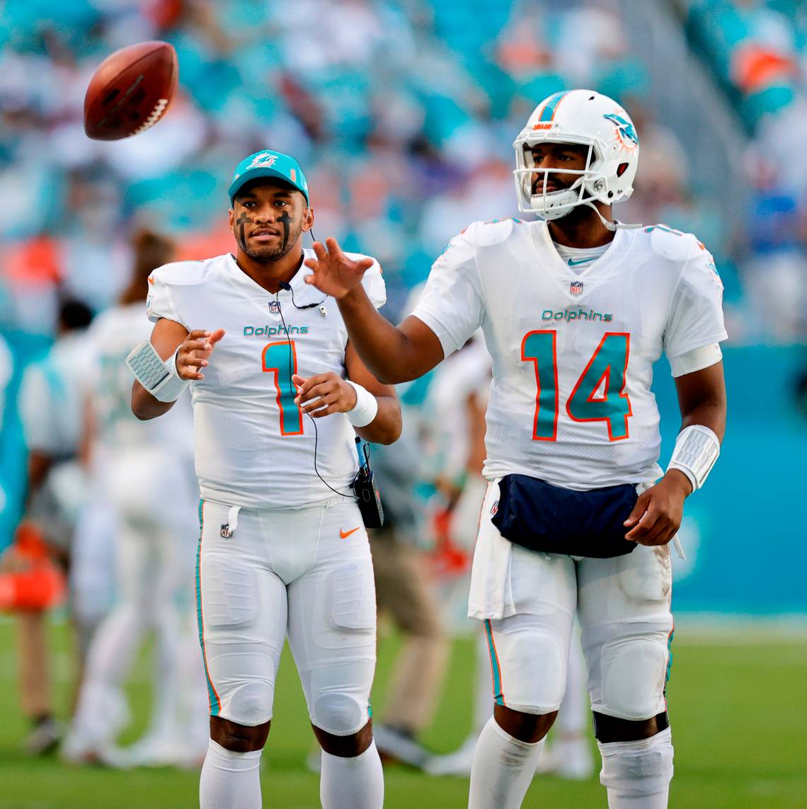 NoDefenceCast's tweet photo. Fins take down the Ravens in a huge upset. 22-10 https://t.co/OjjfLUiBJp
