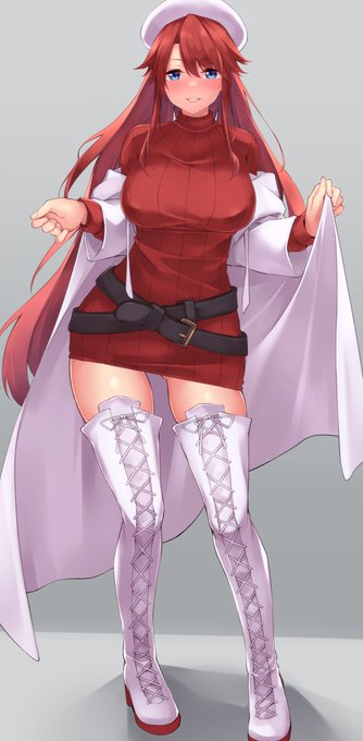 一日遅れだけど!
アティ先生の縦セータ! 
#縦セーターの日 