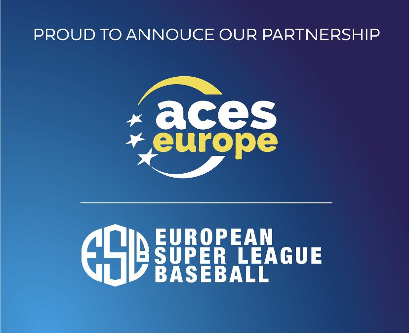 AcesEurope's tweet photo. We are proud to announce a new alliance with ACES Europe. We want to welcome ESLB to our family.
The ESLB is a legal entity sports society registered in Norway with the purpose to create, consolidate and start-up a professional baseball league for Europe
#aceseurope #eslb https://t.co/Q0umwDYVSe