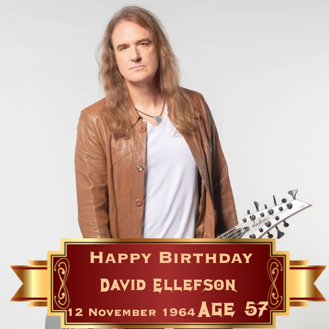 Happy Birthday to Mr David Ellefson       