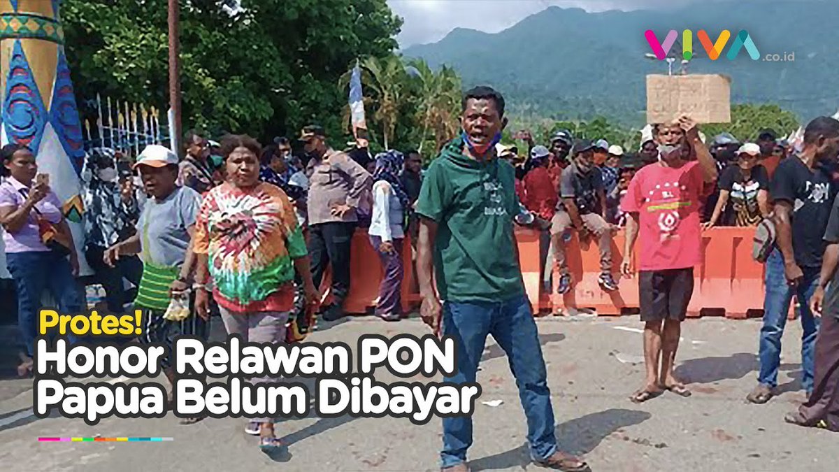 Honor Tak Dibayar, Relawan PON Papua Ngamuk di Kantor Bupati Jayapura dlvr.it/SCMLp2
