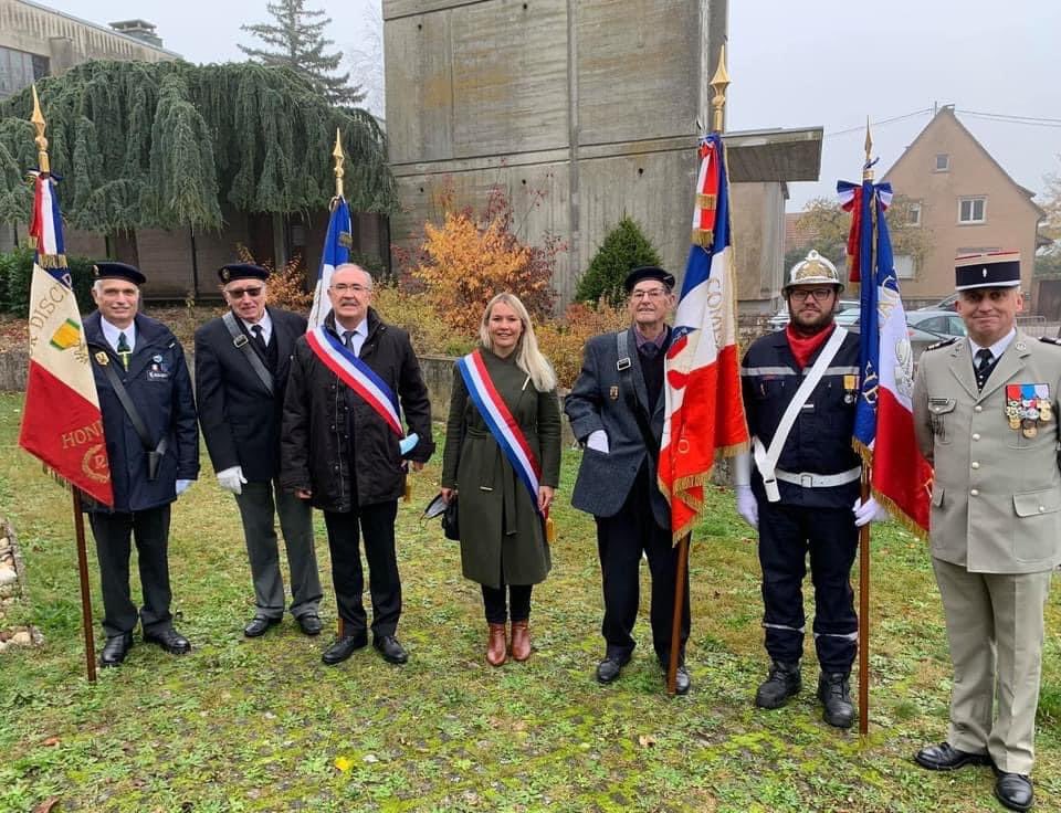 ElsaSchalck's tweet photo. 🇫🇷Des cérémonies commémoratives du 11 novembre au sein de nos communes du #BasRhin : #Willgottheim-Woellenheim #Mothern, #Herrlisheim et #Bischwiller 

Ne jamais oublier 🇫🇷

#Hommage
#Devoirdemémoire
#11novembre https://t.co/SYw5WOA43Y