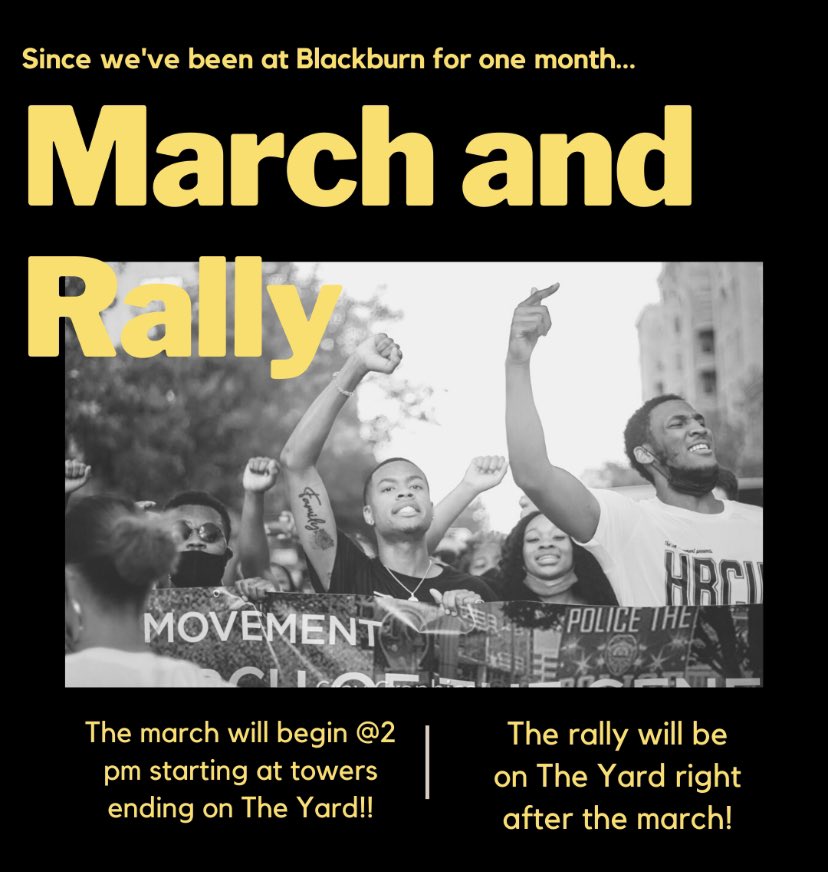 There will be a march and rally today at 2pm‼️ Meet in front of Towers‼️ #BlackburnTakeover