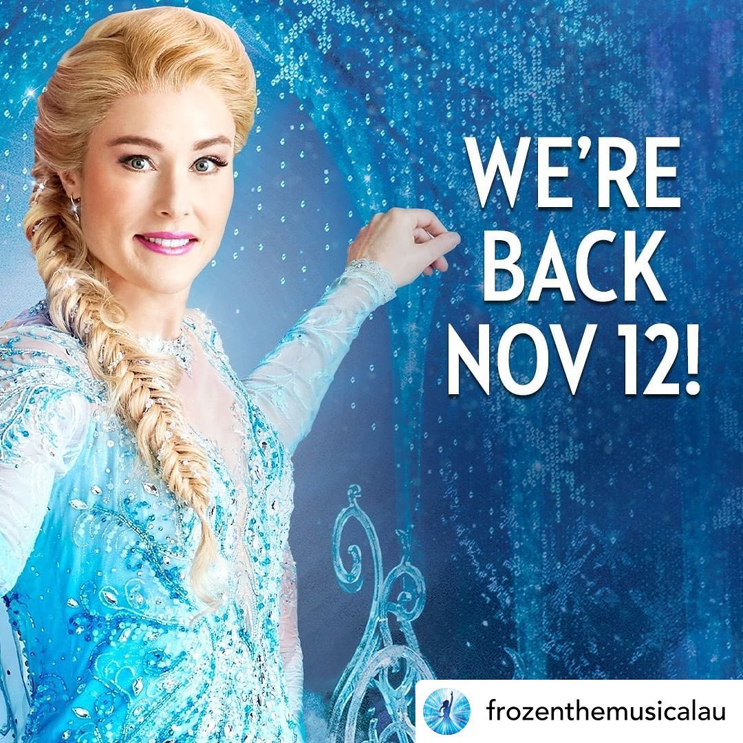 CP_Mgt's tweet image. “Let the storm rage on!”
Frozen is returning to the stage in Melbourne at 7pm tonight! ❄️ 
@frozenau  
@aljinabella