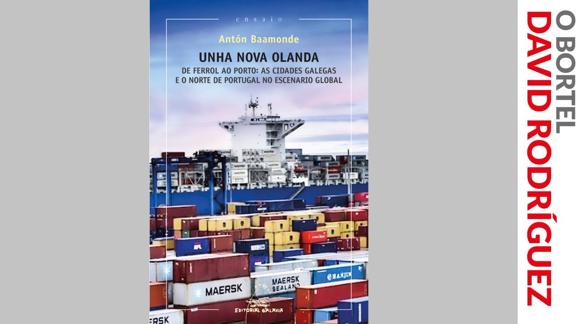 RevistaLuzes's tweet photo. N’#OBortel @Ofunambulista analiza Unha nova Olanda. De Ferrol ao Porto: as cidades galegas e o norte de Portugal no escenario global de @AntonBaam “que aborda un tema crucial, pero que está escrito desde unha sorte de casandrismo sen practicidade política”
https://t.co/NOkLutvVOf https://t.co/fQQLI9g8Me