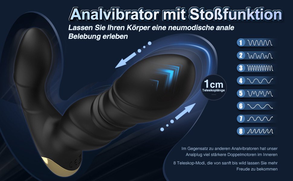EMMA_SextoyDe's tweet photo. Schub Analvibrator Prostata Massager mit 8 Vibrationsmodi 8 Teleskopmodi
#newarrivals 👅
#Angebot #bisexual #dildo #gewinnspiel #masturbastion #erotischeradventskalender #produkttest #sissy #test4free #vibrator #werbung #gay #Angebot #gaynrw #geile #LGBTQ #schwul #puppyplay https://t.co/QgKIXr6oEM