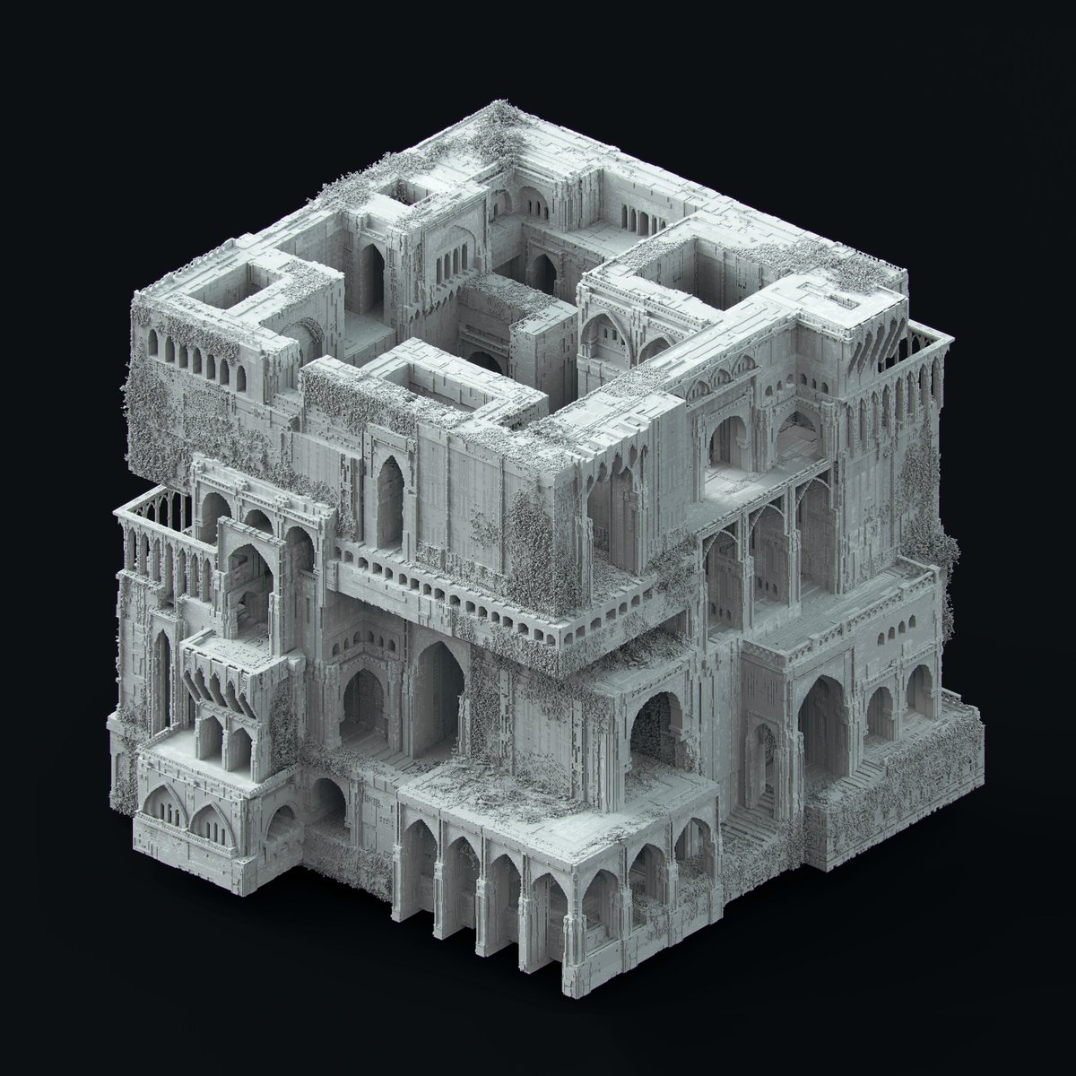 MadMaraca's tweet photo. “1001 Nights”
#voxelart #Magicavoxel https://t.co/6QeZO6vw3z