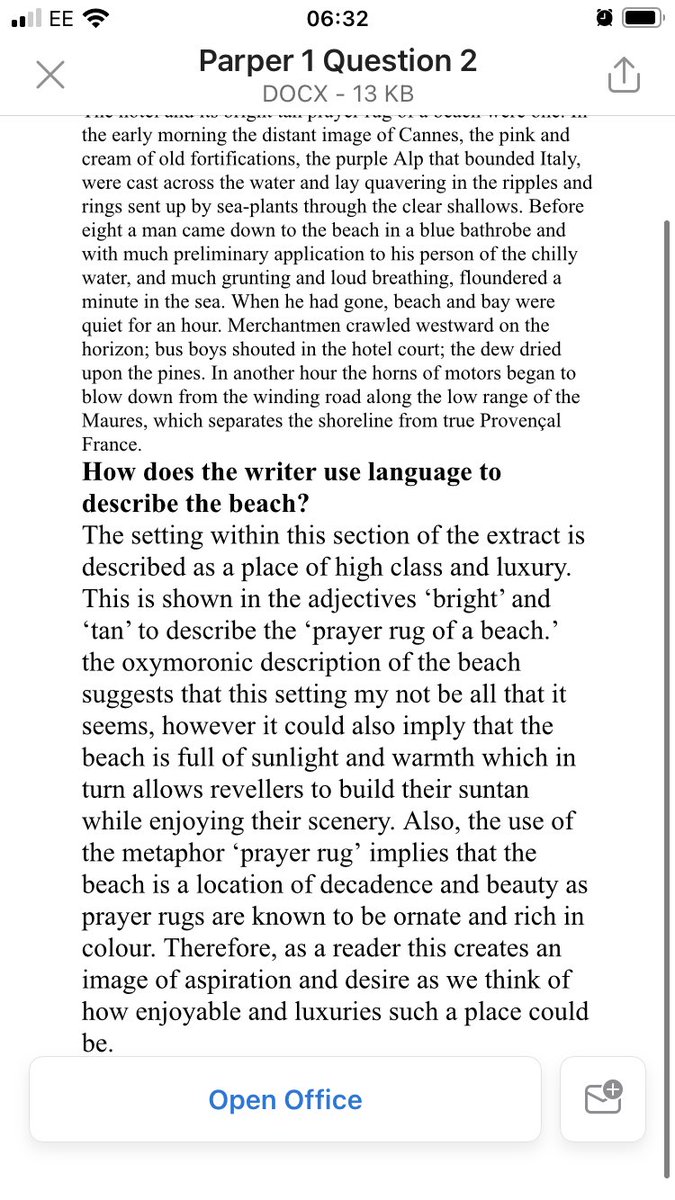 StBensGCSEEng's tweet photo. I wake up for emails like this where Year 11 are practising and prepping for their mocks! 👏👏👏👏 https://t.co/MkihwTbA8O