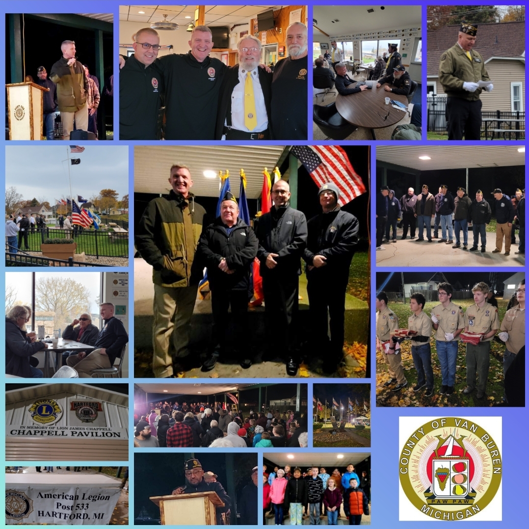 Van Buren County, Michigan on Twitter "Numerous great Veterans Day