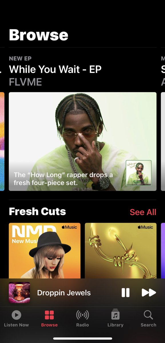 FlvmeSA's tweet photo. THANK YOU @AppleMusic 💚💚 

#WhileYouWaitEP 

https://t.co/319QapPjLH https://t.co/kgKUvXHWLc