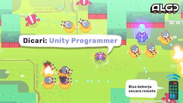 algorocks's tweet image. [Paid - Fulltime - Remote]

Halo teman-teman, saat ini Algorocks sedang membuka lowongan untuk:
- 3D Artist
- 2D Artist,
- Unity Programmer. 

Jika teman-teman berminat, bisa langsung kirimkan CV dan portfolio ke career@algo.rocks. Terima kasih 🚀🚀🚀