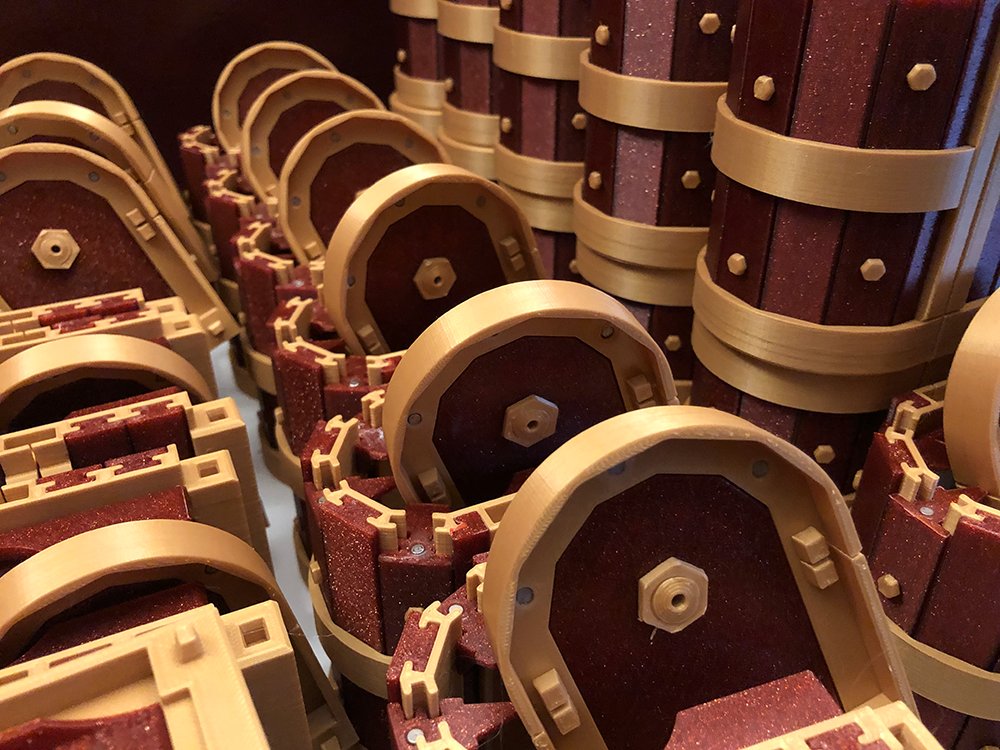 3dprinty's tweet image. Proof that #3dprinting is at least 10% dark magic:

Even when running a G-code that you've printed hundreds of times before (fig.1) using the same printer, same filament, &amp;amp; tuned offset (fig.2), every once in a while, 3D printing will surprise you! (fig.3)

#PrintFail