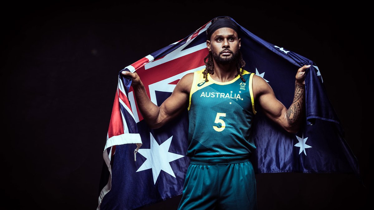 BasketballAus's tweet photo. Lots of love for @Patty_Mills today! Congratulations on being named as the ACT Australian of the Year 👏

#WeAreBasketball https://t.co/XeTQc5UE6c