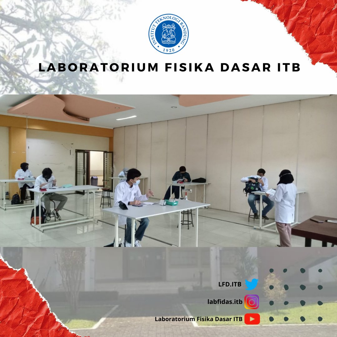 Laboratorium Fisika Dasar ITB tweet media