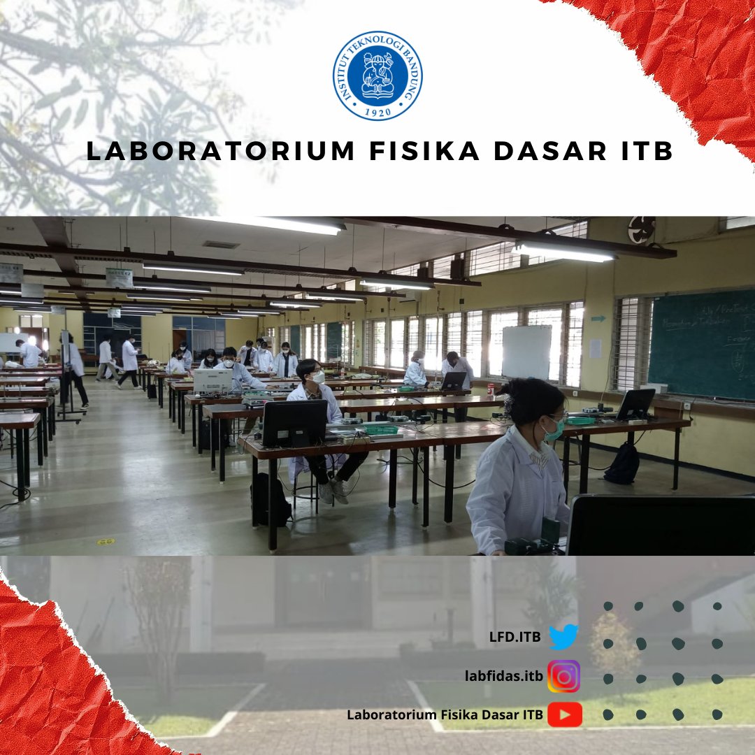 Laboratorium Fisika Dasar ITB tweet media