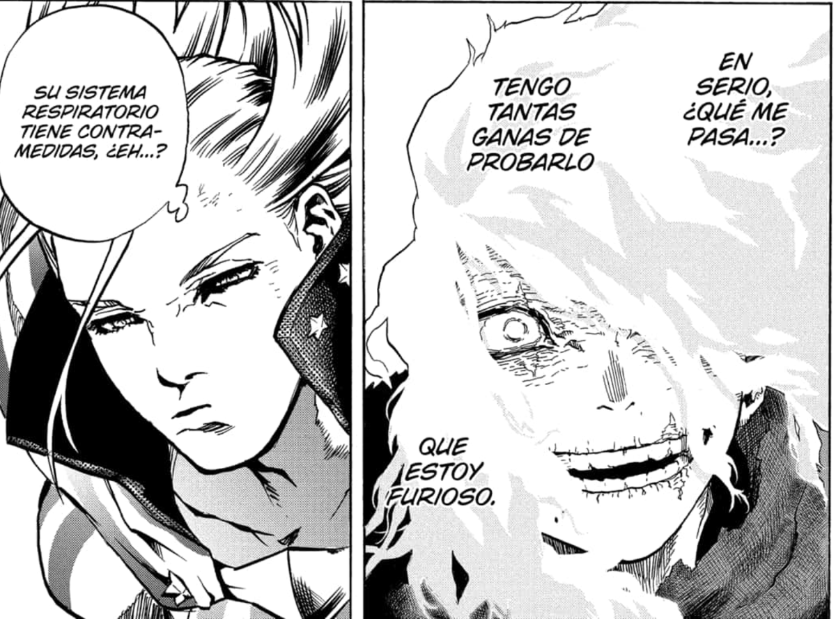 bnhaRamblings's tweet photo. #MHA331
Saving HD
Spanish is missing "Its a Trap!" at the end https://t.co/Tkg0RzOqvT