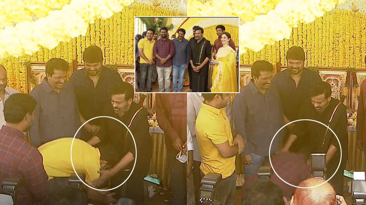 PreethiMedia's tweet photo. చిరంజీవి కాళ్లు మొక్కిన గెటప్ శ్రీను , బిత్తిరి సత్తి
https://t.co/GN2O05BZwJ https://t.co/ah9Tr1WMiO