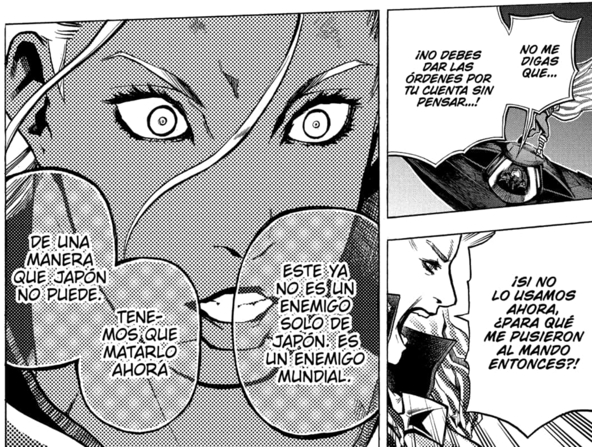 bnhaRamblings's tweet photo. #MHA331
Saving HD
Spanish is missing "Its a Trap!" at the end https://t.co/Tkg0RzOqvT