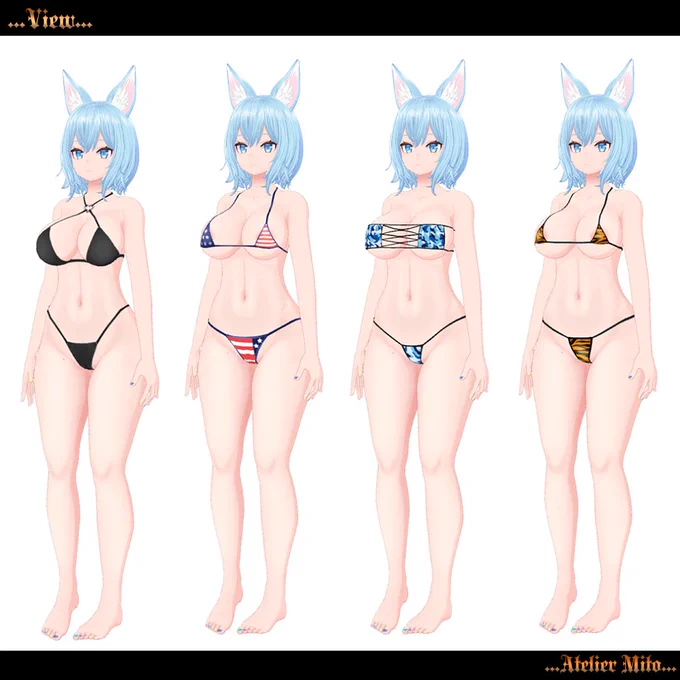 オリジナル3Dモデル『空狐』くうこの販売を開始いたしました。よろしくお願いします。

https://t.co/JdikGUsT4x

#Booth #3DCG #VRChat #AtelierMito #空狐さん 