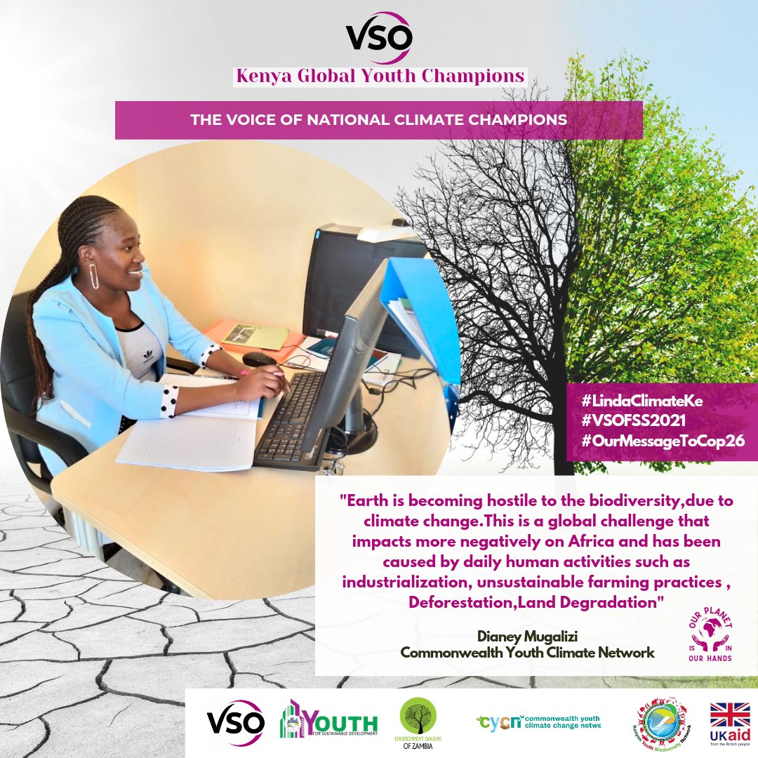 VSOKenya's tweet photo. Our partner Commonwealth Youth Climate Network speaks
@VSO_Intl @GYBN_Kenya @CYCNOfficial @KYouthAssembly @m_m_almas @fridah_okomo @Felixangaira @Ysd_kilifi @ysdmakueni @ysdtaitataveta @nairobi_ysd @kilifi_youth
#LindaClimateKe
#VSOFSS2021
#OurMessageToCOP26 https://t.co/s6aw1l9PC4