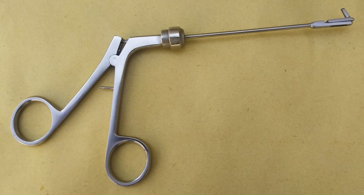 E.N.T Surgery Instruments (Rotating Backbiter).

#surgery #surgical #entsurgery #rotatingbackbiter #rotatingbackbitingnasalforcep #nasalforceps #nasalsurgery #medical #medicaldevices #hospitalsupplies #medtech #meddevice #surgeryinstruments all available Prime Corporati2
